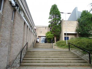 Entrance to James Clerk Maxwell Building