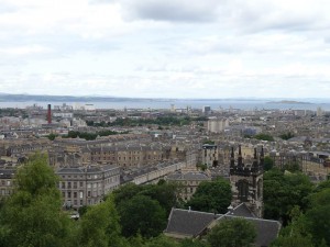 The view from Calton Hill