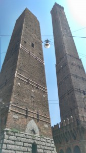 Famous Two Towers in Bologna are around 900 years old.