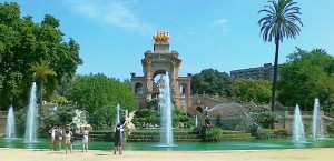 fountain in Park du Cuitadel