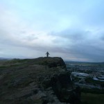 Hicking to Arthur's seat.