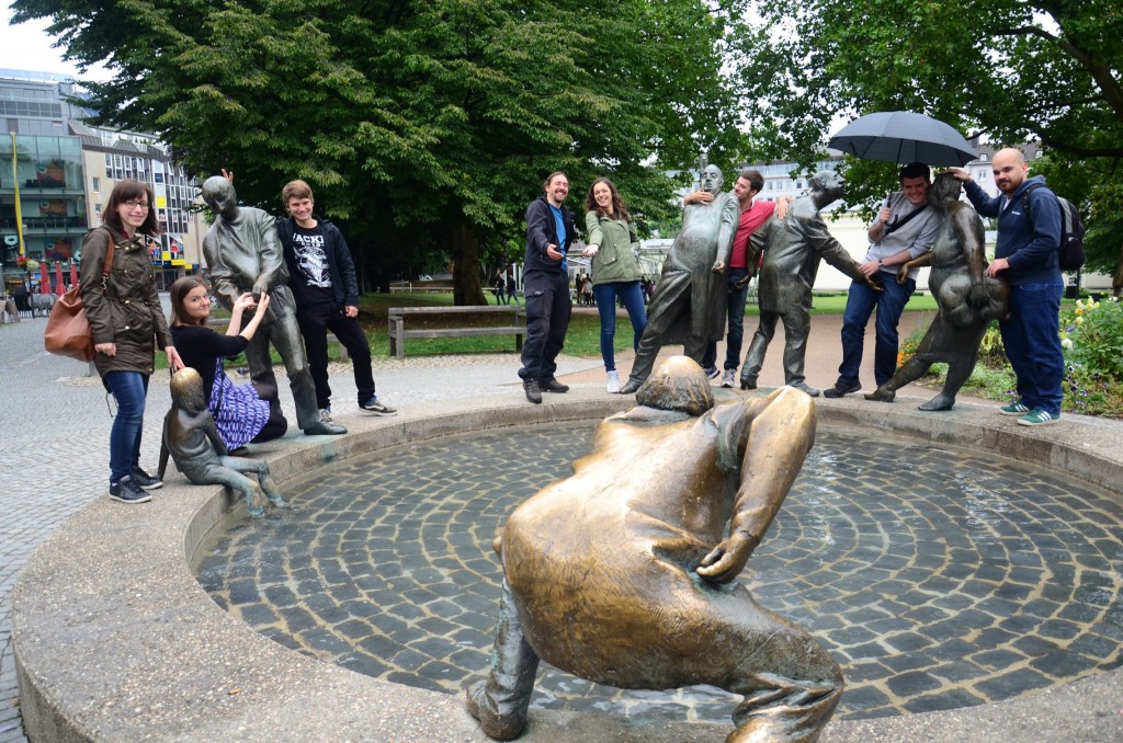 A day trip to Aachen with the other guest students (photo taken by Калоян Генков: if you would like to see more: https://goo.gl/photos/etPeP6EBtYxaJj2X6)