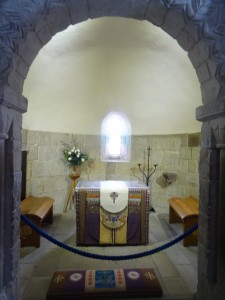 Interior of St Margaret's Chapel