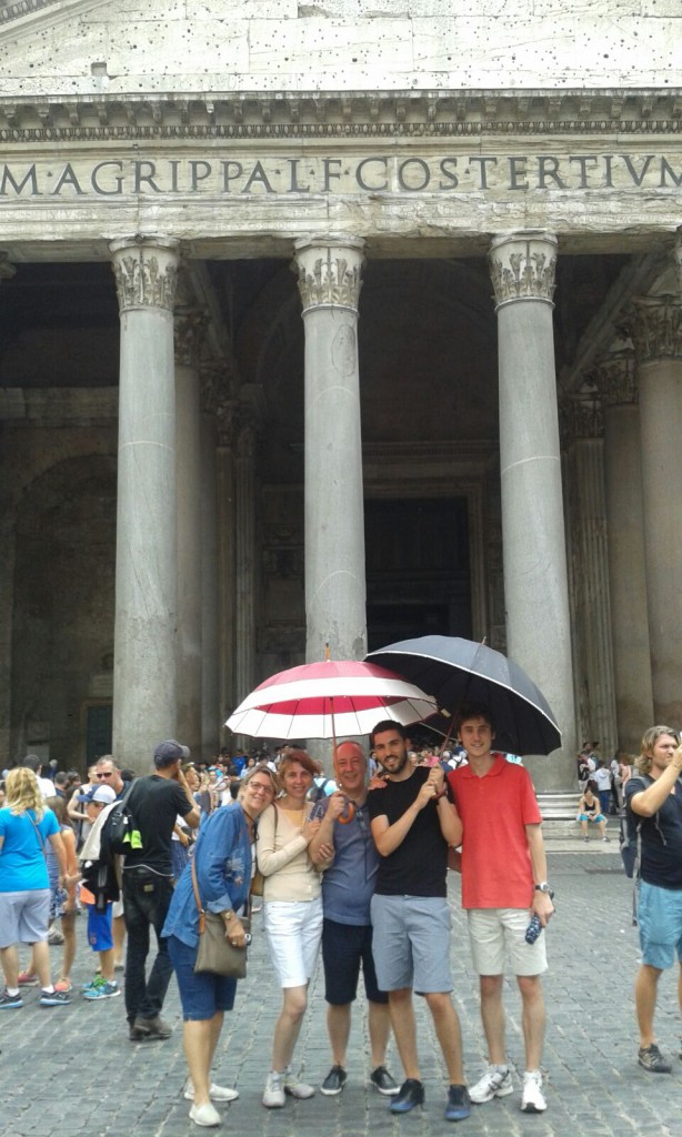 In front of Pantheon