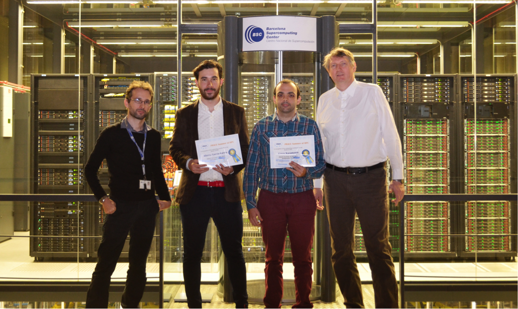 PRACE Summer of HPC 2015 Award Winners