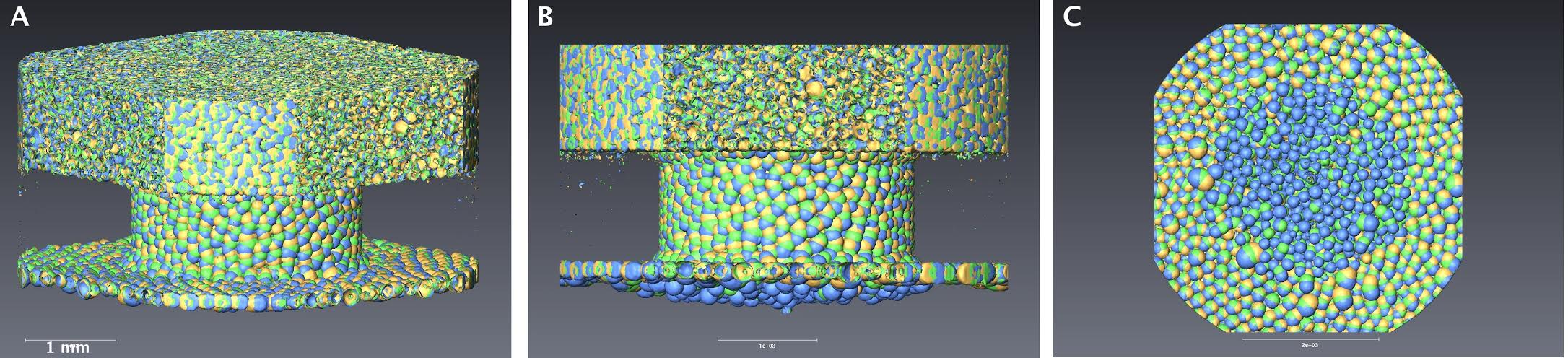 tomography, reconstruction, foam, HPC,