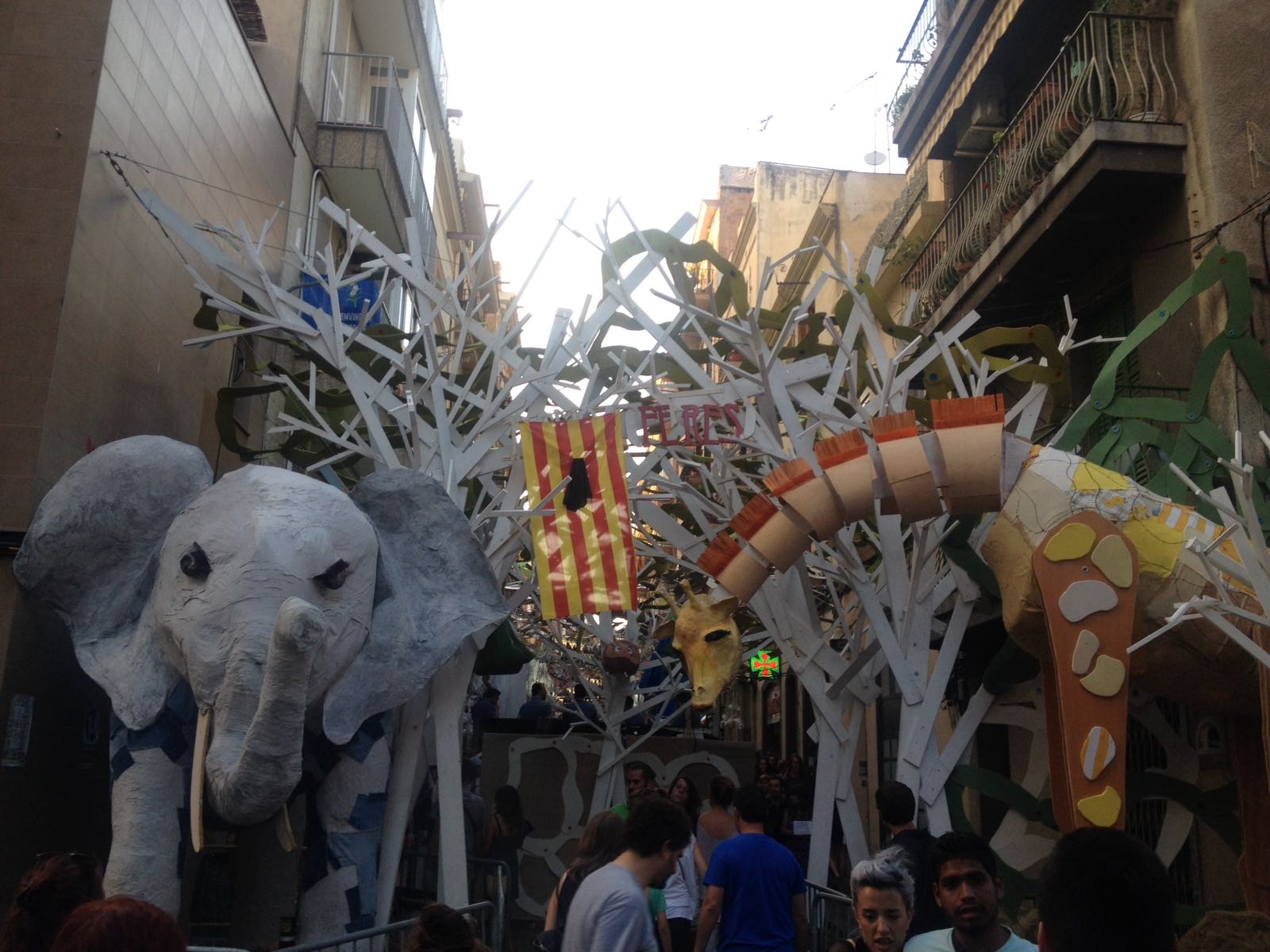 decorations for the gracia festivals