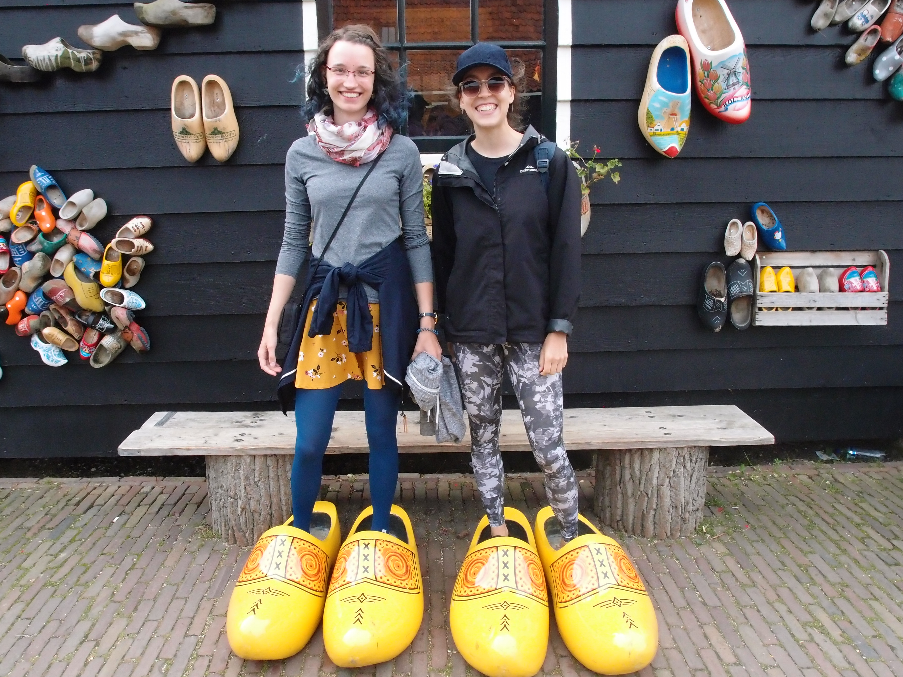 Allison and Kara in Zaanse Schans