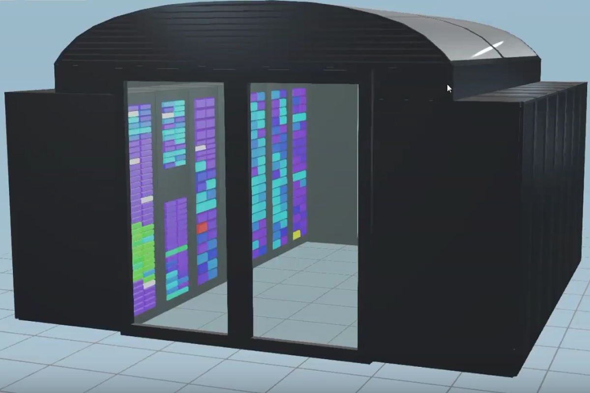 Digital twin of a datacentre